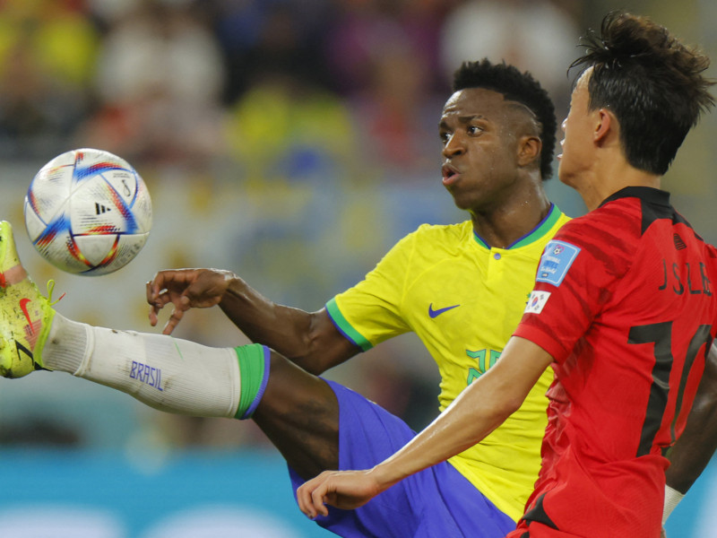 Com gol e assistência, Vinicius Júnior é destaque na goleada do Brasil  diante da Coreia do Sul