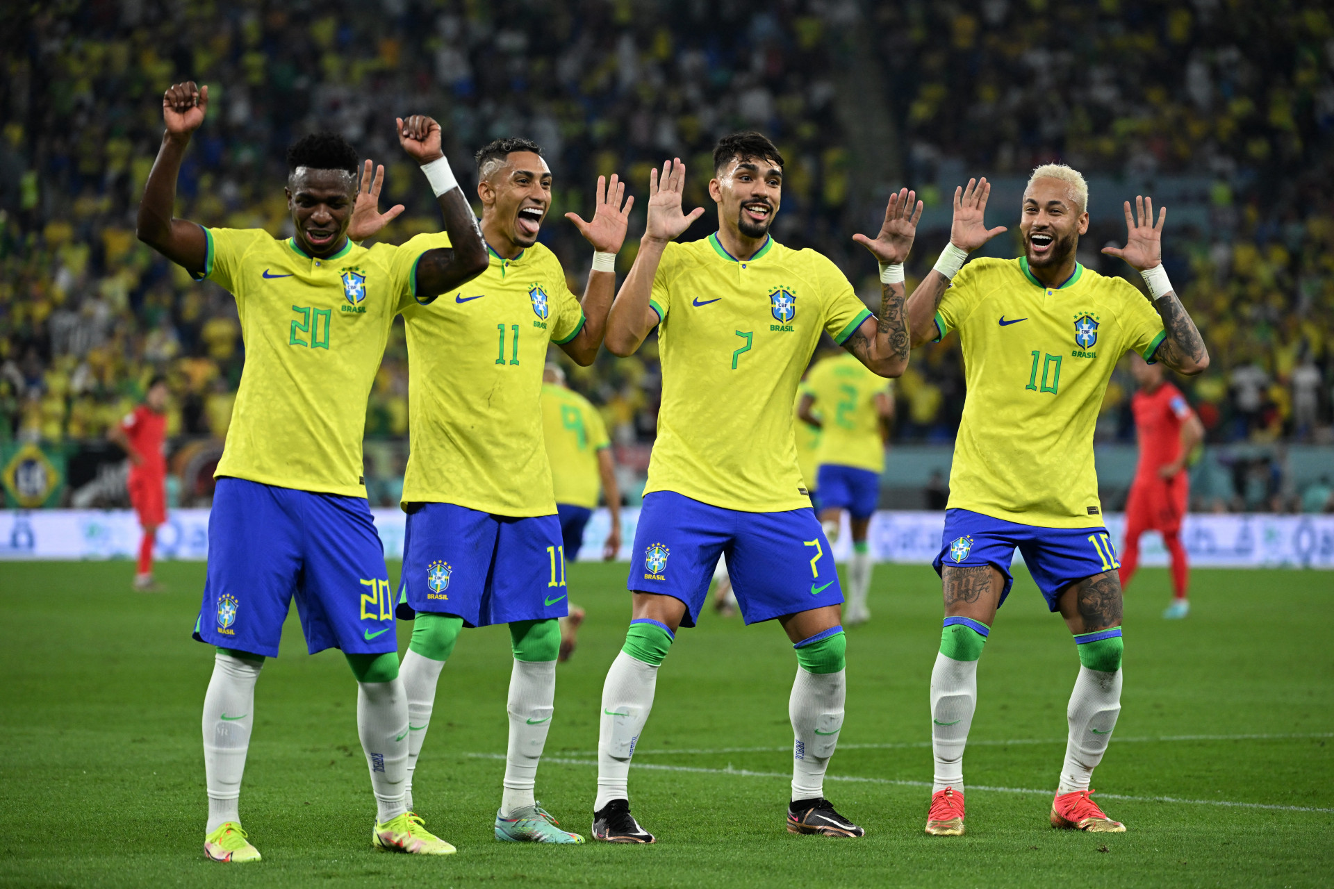Brasil goleia a Coreia do Sul por 4 a 1 e avança às quartas de final da  Copa do Mundo