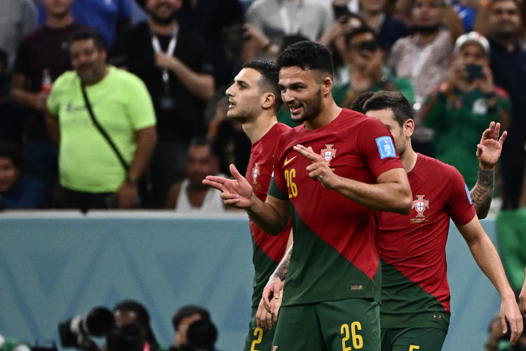 Com três gols de Gonçalo Ramos, Portugal goleou a Suíça e avançou às quartas de final da Copa do Mundo