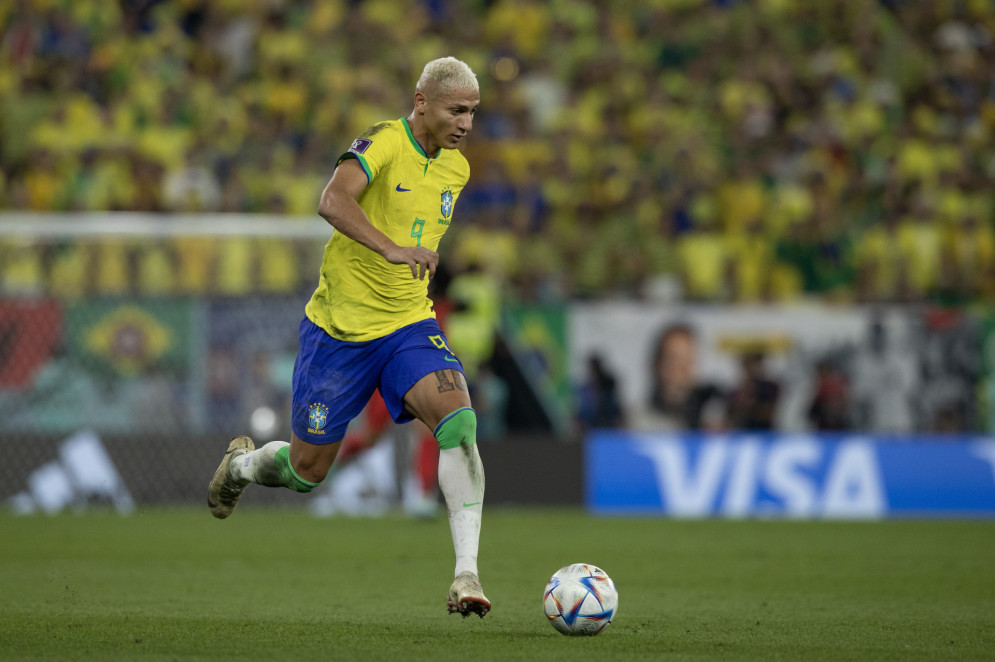 Atacante Richarlison abriu o coração do impacto das críticas pelo desempenho em campo(Foto: Lucas Figueiredo/CBF)