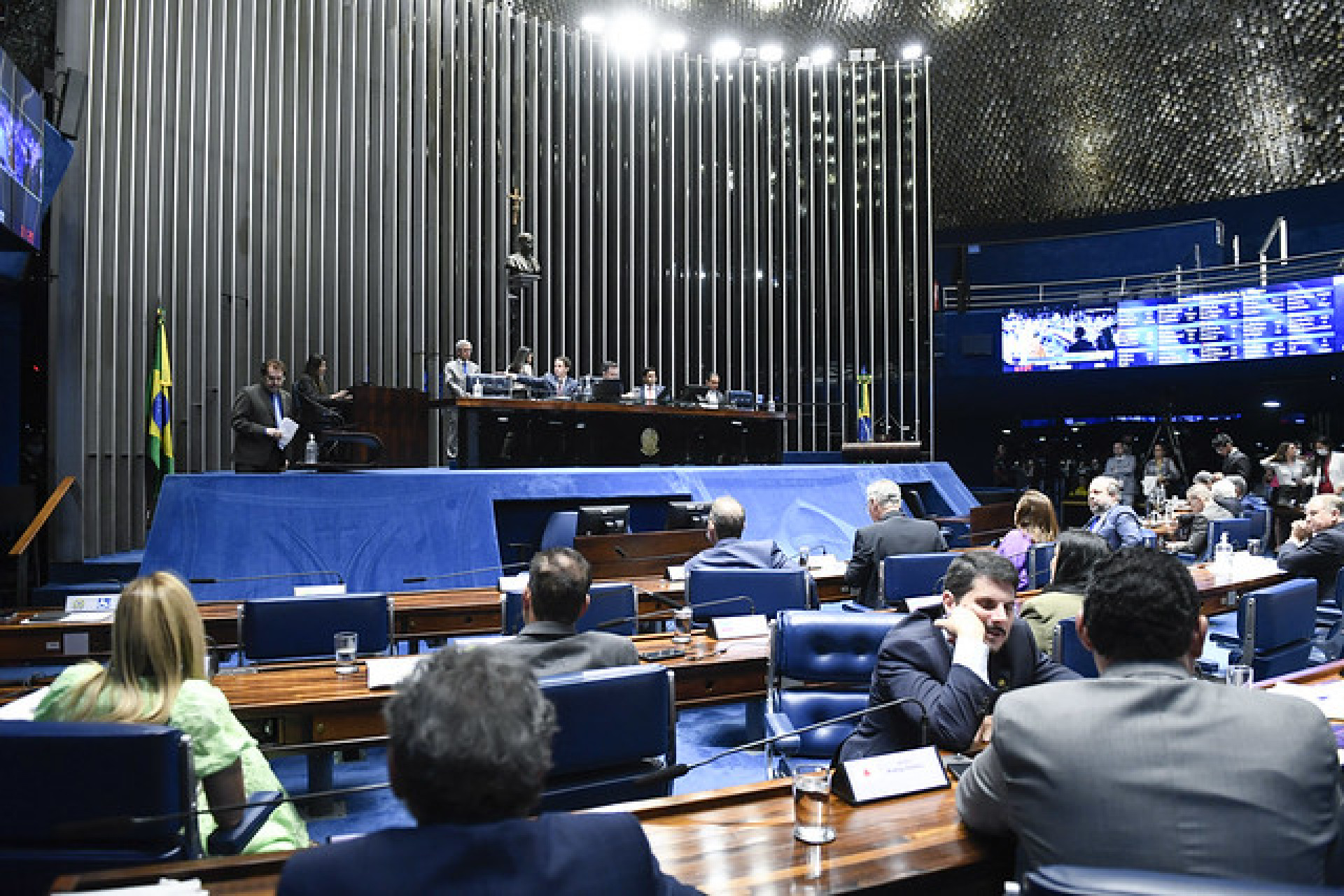 ￼Acordo entre senadores reduziu o prazo de exceção do teto de gastos para dois anos (Foto: Roque de Sá/Agência Senado)