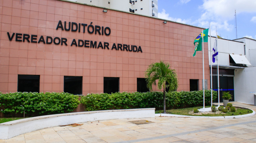 Fachada da Câmara Municipal de Fortaleza