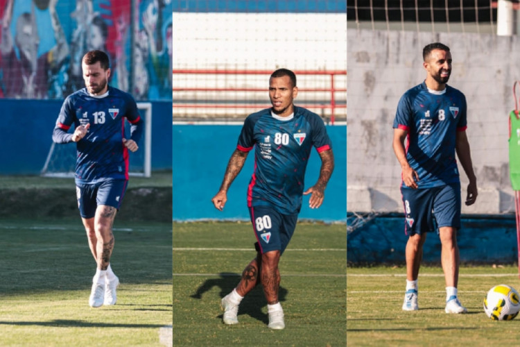 Meias Lucas Lima, Otero e Caio Alexandre ainda não estão confirmados no Fortaleza para 2023