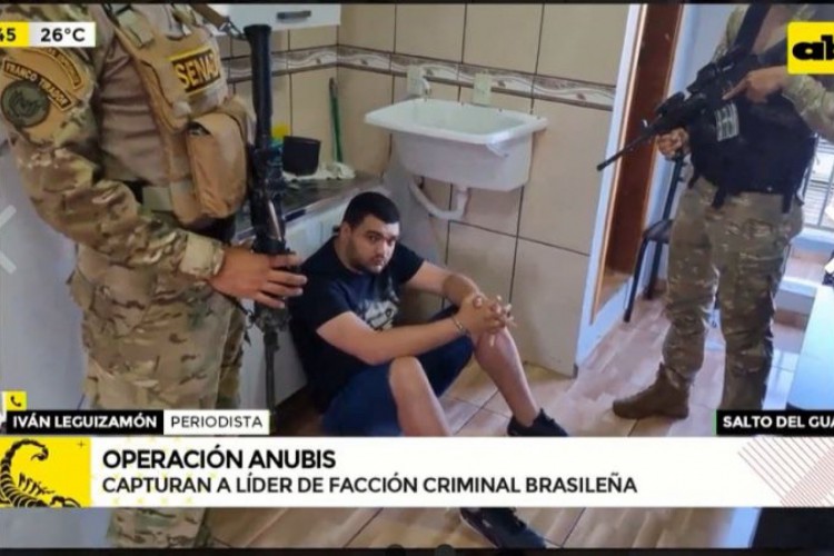 ￼CEARENSE foi preso no Paraguai 
na quinta-feira passada