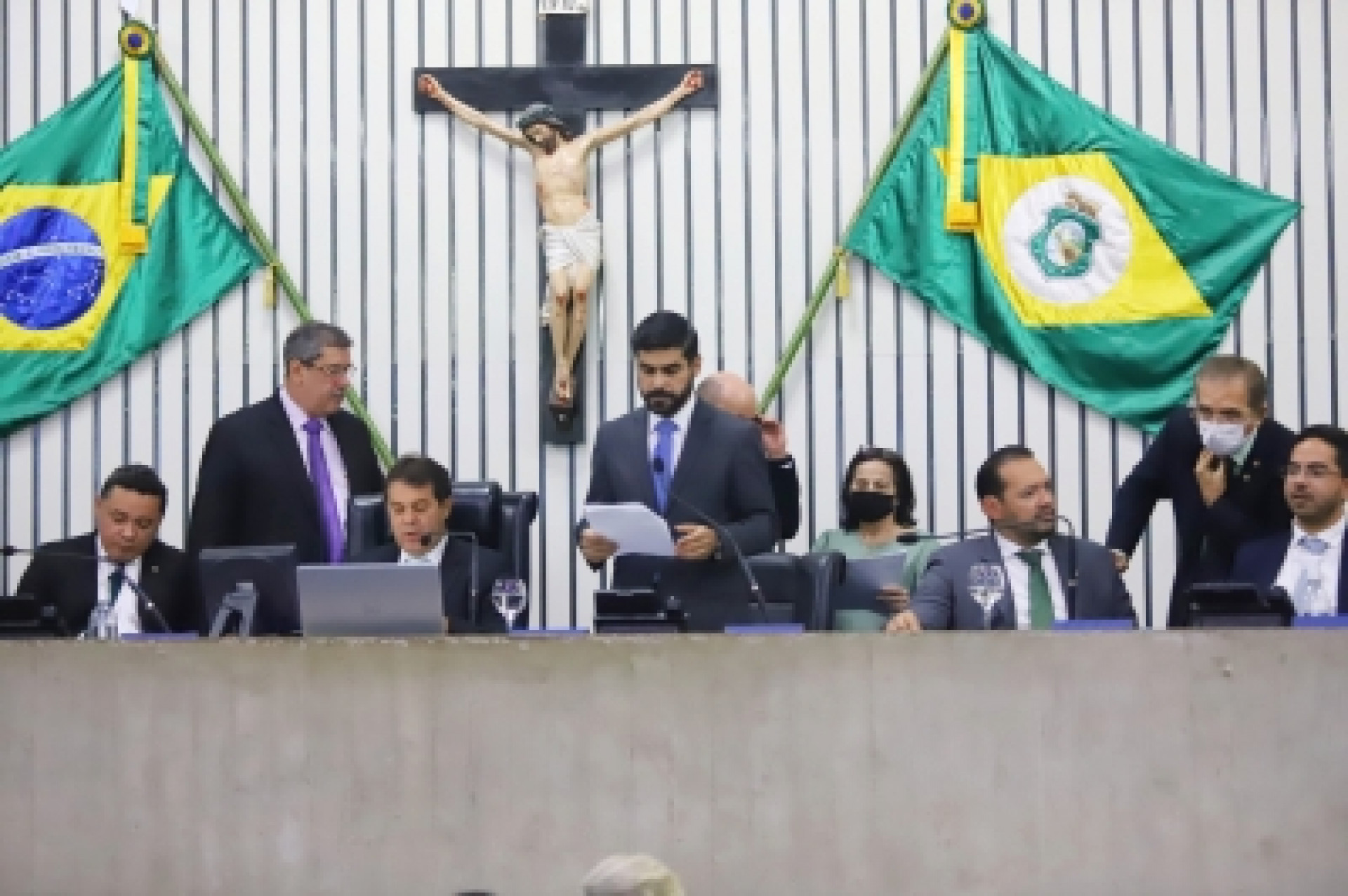 Sessão no Plenário da Assembleia Legislativa (Foto:  Dário Gabriel/ Assembleia Legislativa)