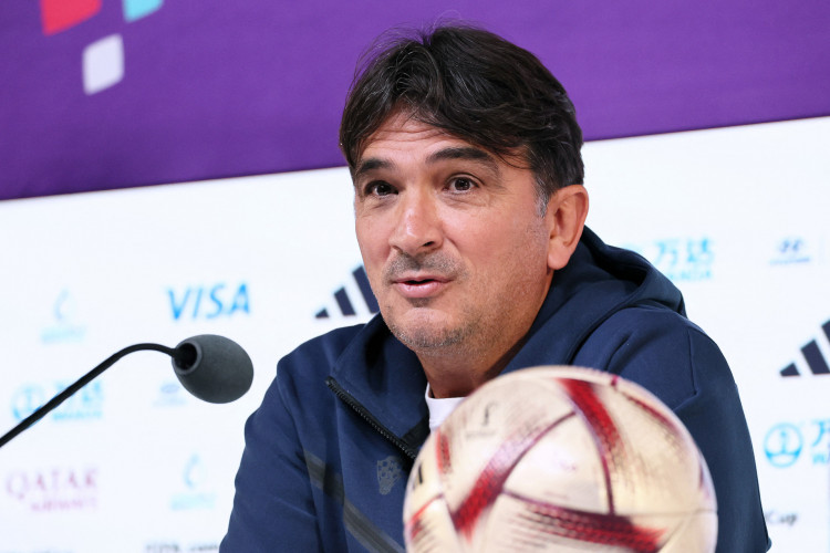 Zlatko Dalic, técnico da Croácia, concedeu entrevista coletiva nesta sexta-feira, 16, em Doha, no Catar