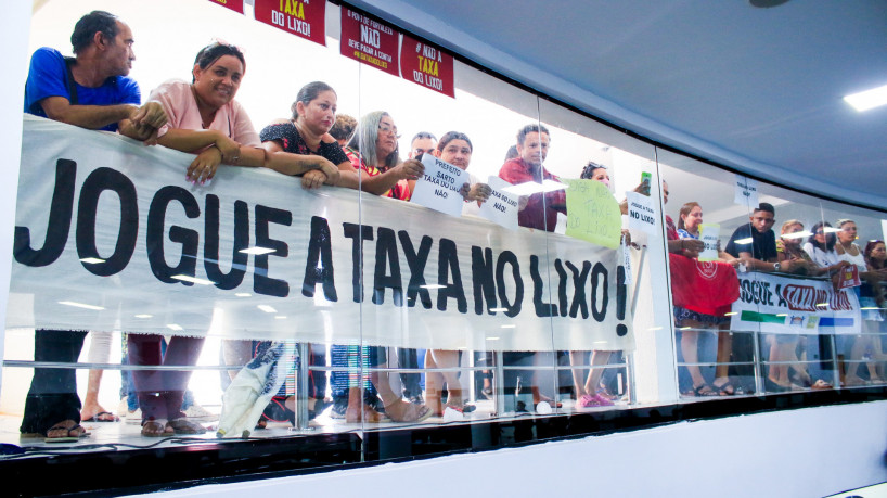 Câmara Municipal votou taxa do lixo (foto: THAÍS MESQUITA)