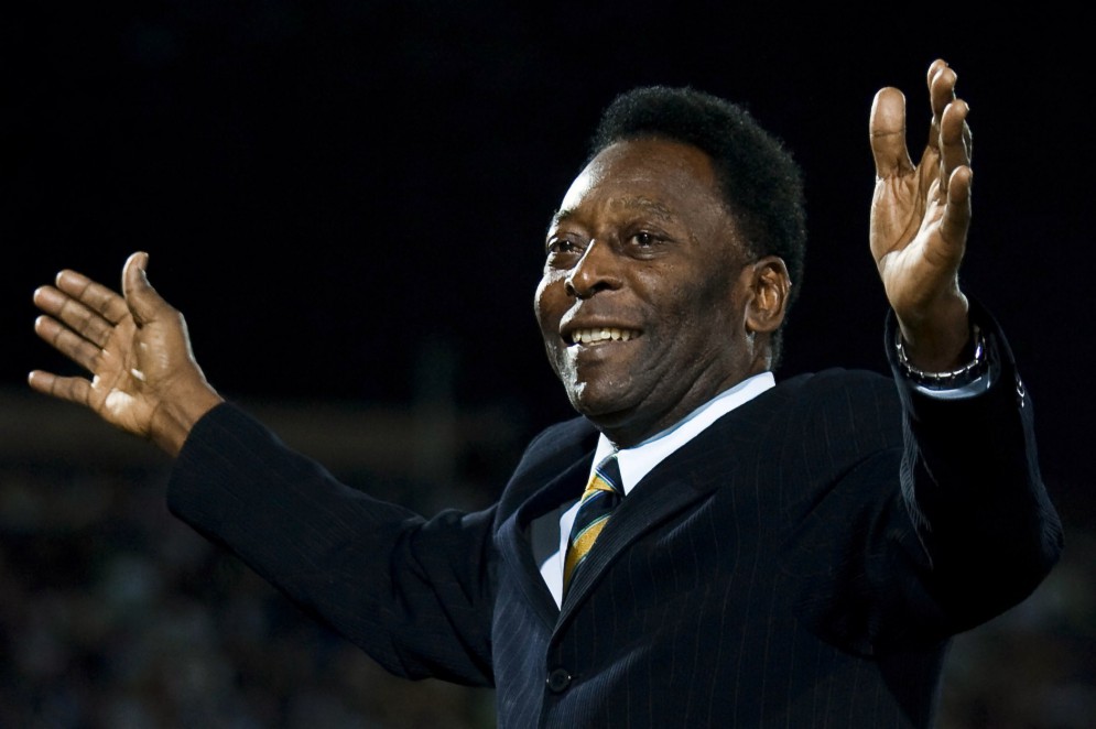 Pelé marcou mais de 1000 gols na carreira(Foto:  AFP PHOTO/STR)