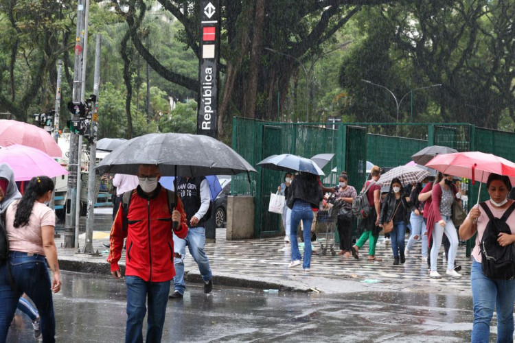 Chuva em São Paulo