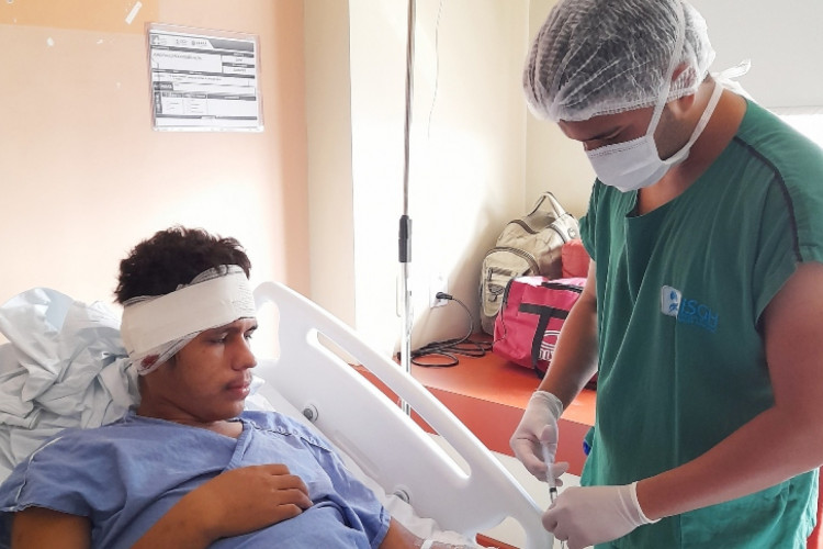 João Paulo foi diagnosticado com o tumor e teve que realizar uma operação para remover o tecido doente.