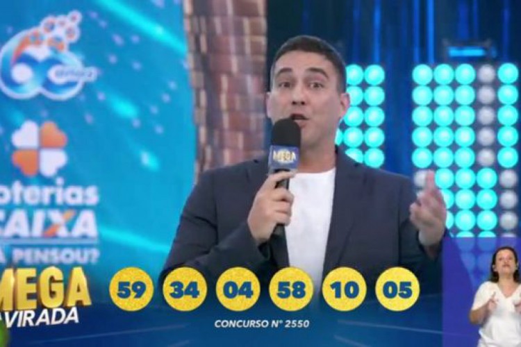 Resultado da Mega da Virada 2022 foi divulgado na noite deste sábado, 31, pelo YouTube da Caixa