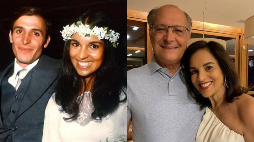 Lu Alckmin e Geraldo Alckmin são casados há 43 anos.