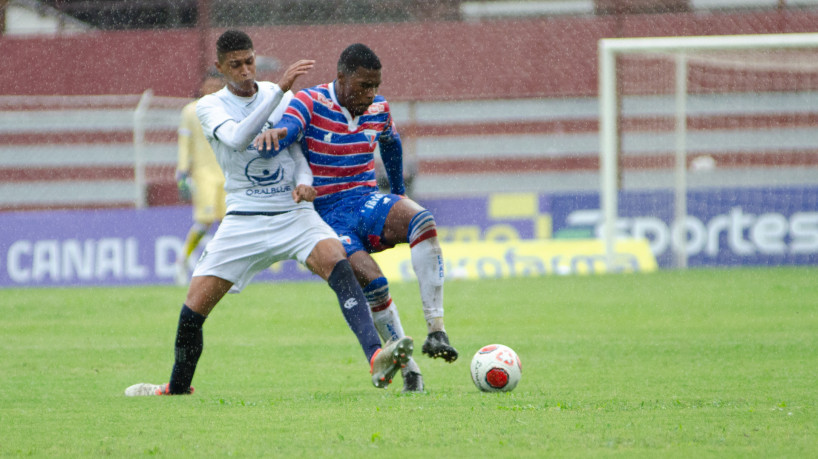 Registro da partida entre Fortaleza e Remo, pela 1ª rodada da Copinha