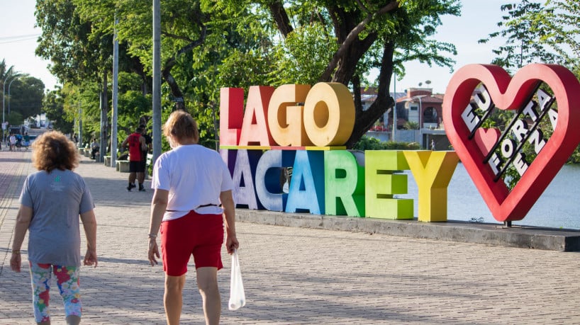 Lago Jacarey é bom local para passeio no fim da tarde