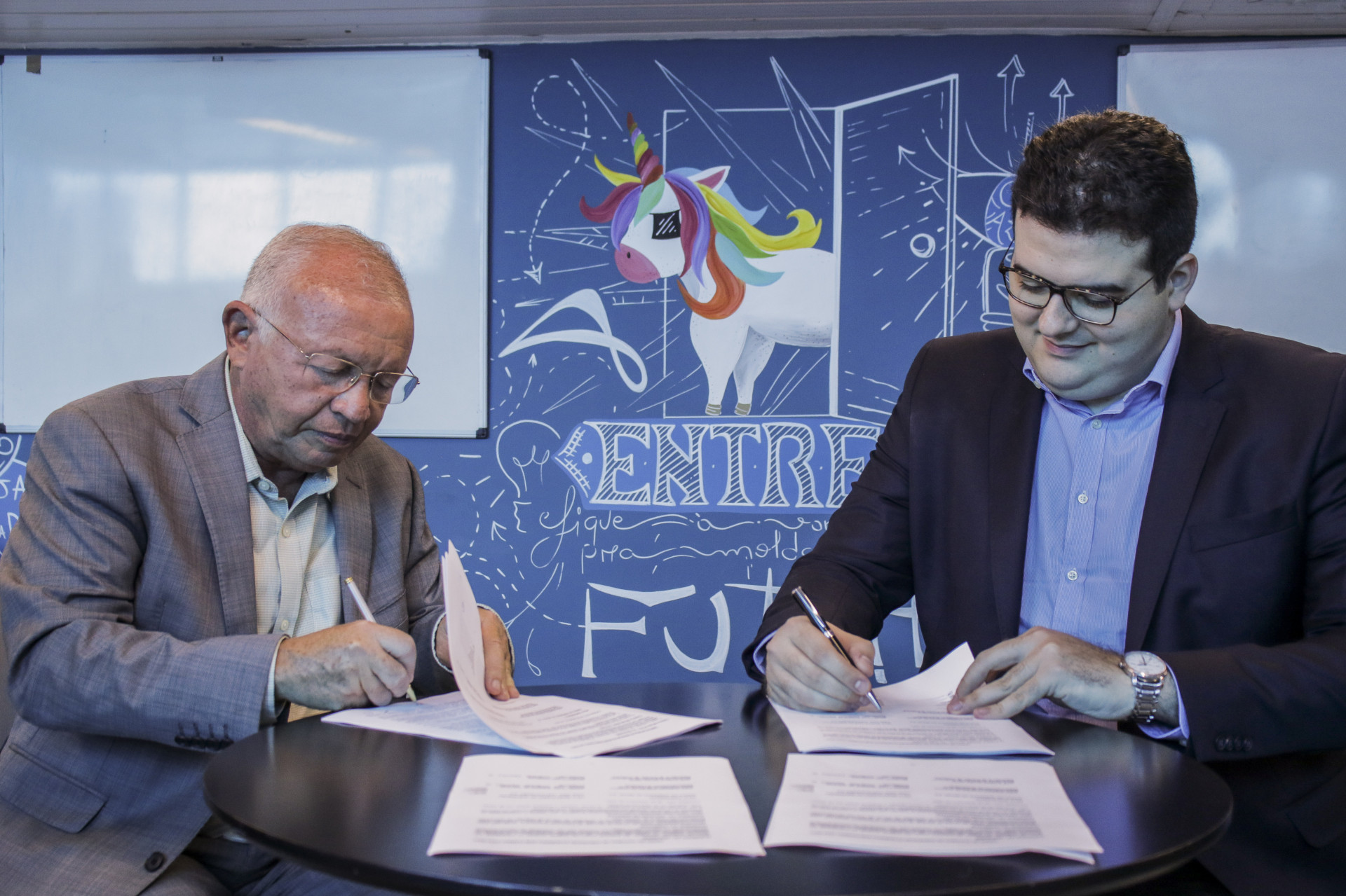 Casa Azul assina contrato com o BNB para aceleração de startups no Nordeste e em áreas do Espírito Santo e Minas Gerais atendidas pelo BNB. (Foto: THAÍS MESQUITA)