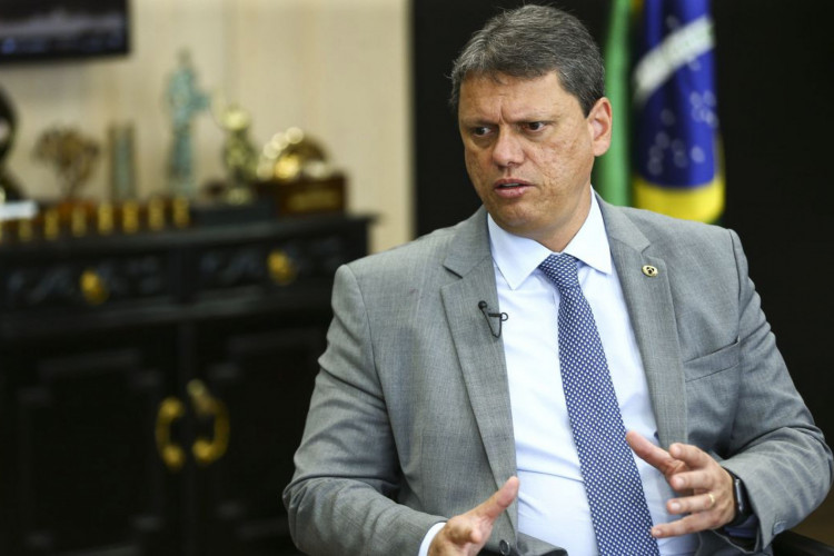 ￼Tarcísio Gomes de Freitas, governador de São Paulo