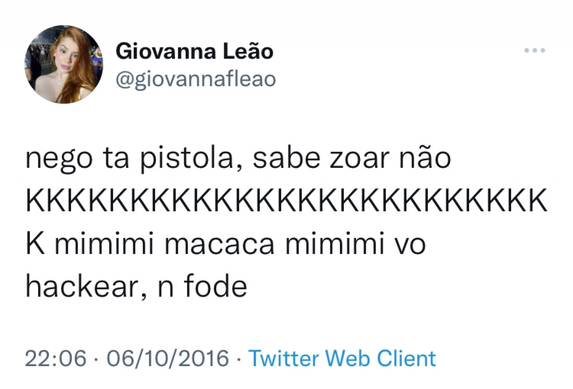 Publicação de Giovanna Leão