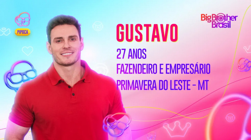 BBB 23: Gustavo é um dos participantes da Pipoca da atração global