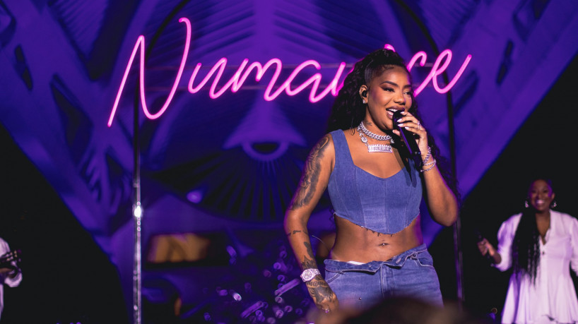 Ludmilla apresentou show Numanice no Marina Park Hotel, em Fortaleza