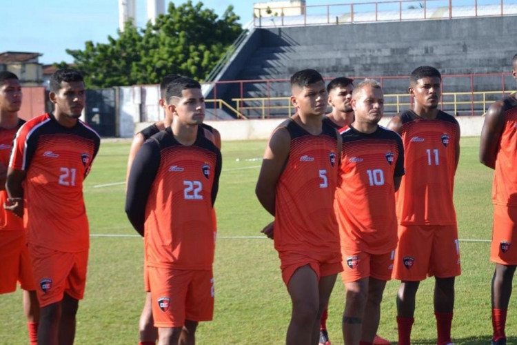 Campeonato Cearense 2023: elenco do Caucaia se prepara para estreia no Estadual