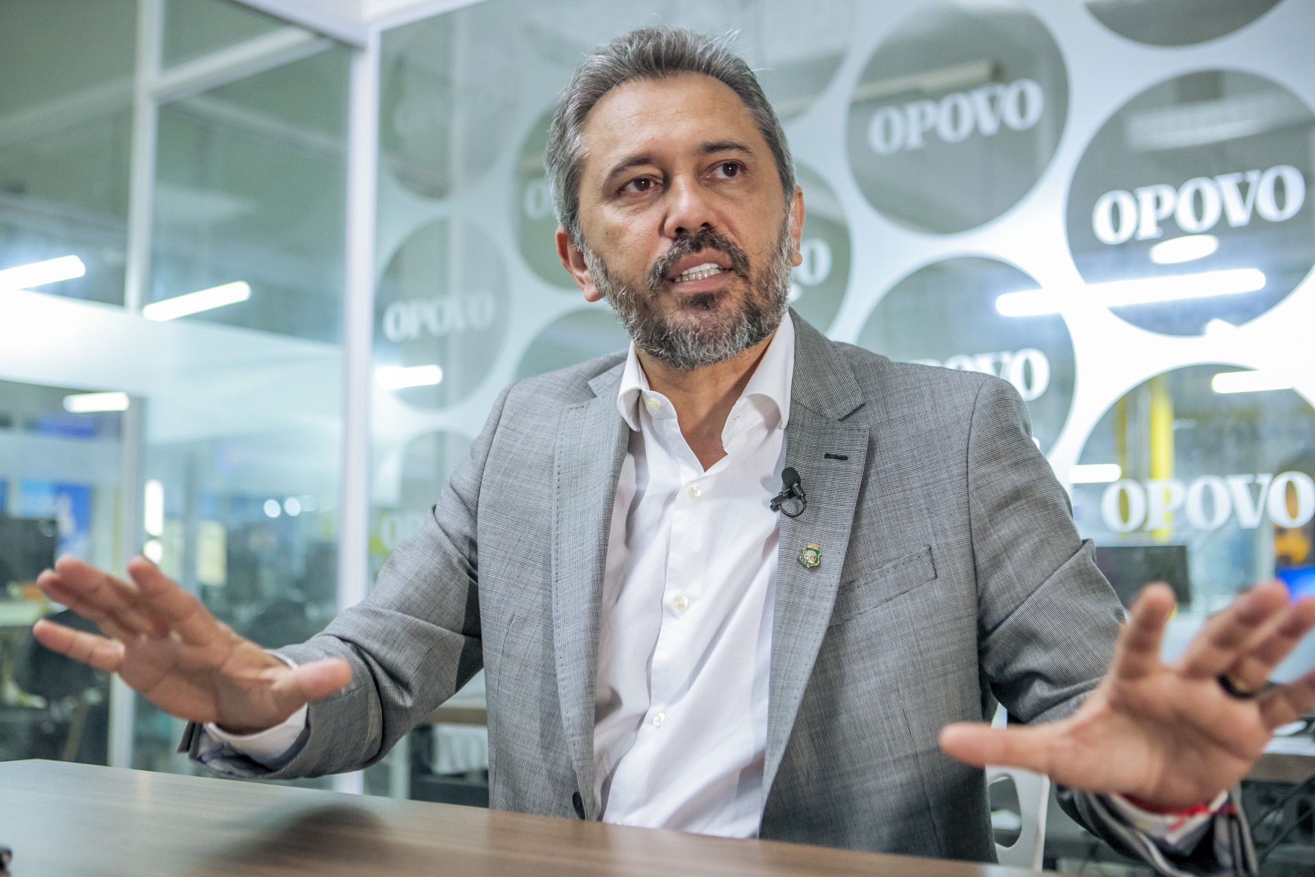 ￼Elmano terá mais peso em 2024 do que Camilo tinha em 2016 e 2020 (Foto: FCO FONTENELE)