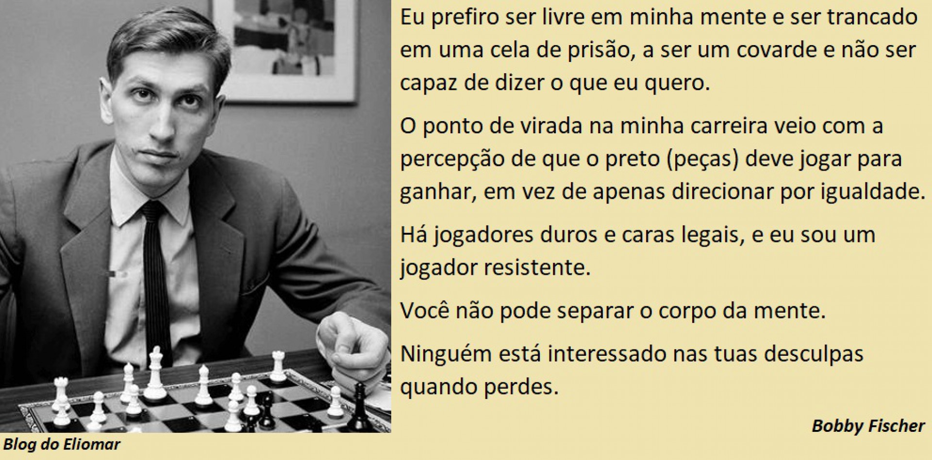 Bobby Fischer. Minhas melhores partidas do livro de Bobby Fischer