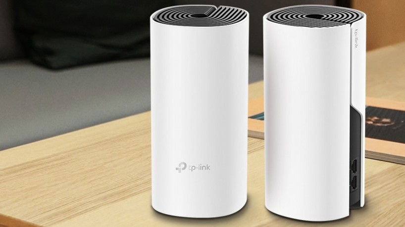 Roteador Deco4, da TP-Link, vem em kits com duas ou três unidades