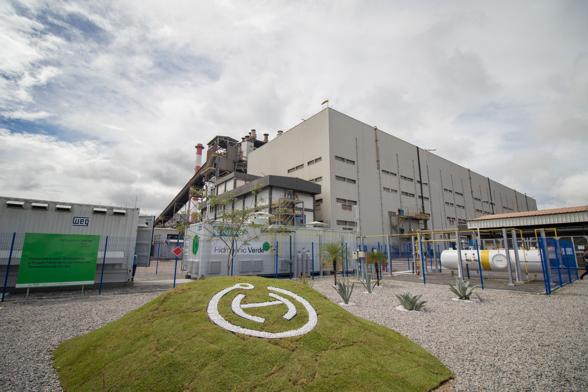 ￼Térmica tem planta piloto de H2V instalada no mesmo site (Foto: Samuel Setubal)