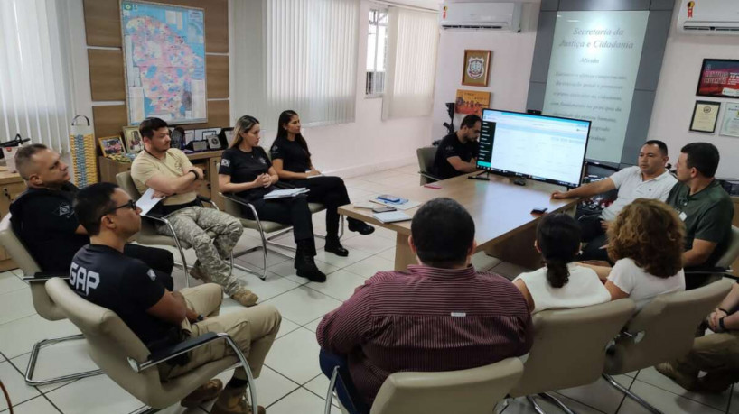 Pefoce e Sap participaram de reunião para discutir continuidade do trabalho de coleta