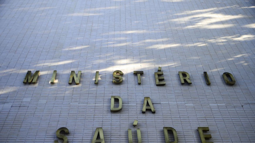 Fachada do Ministério da Saúde na Esplanada dos Ministérios 