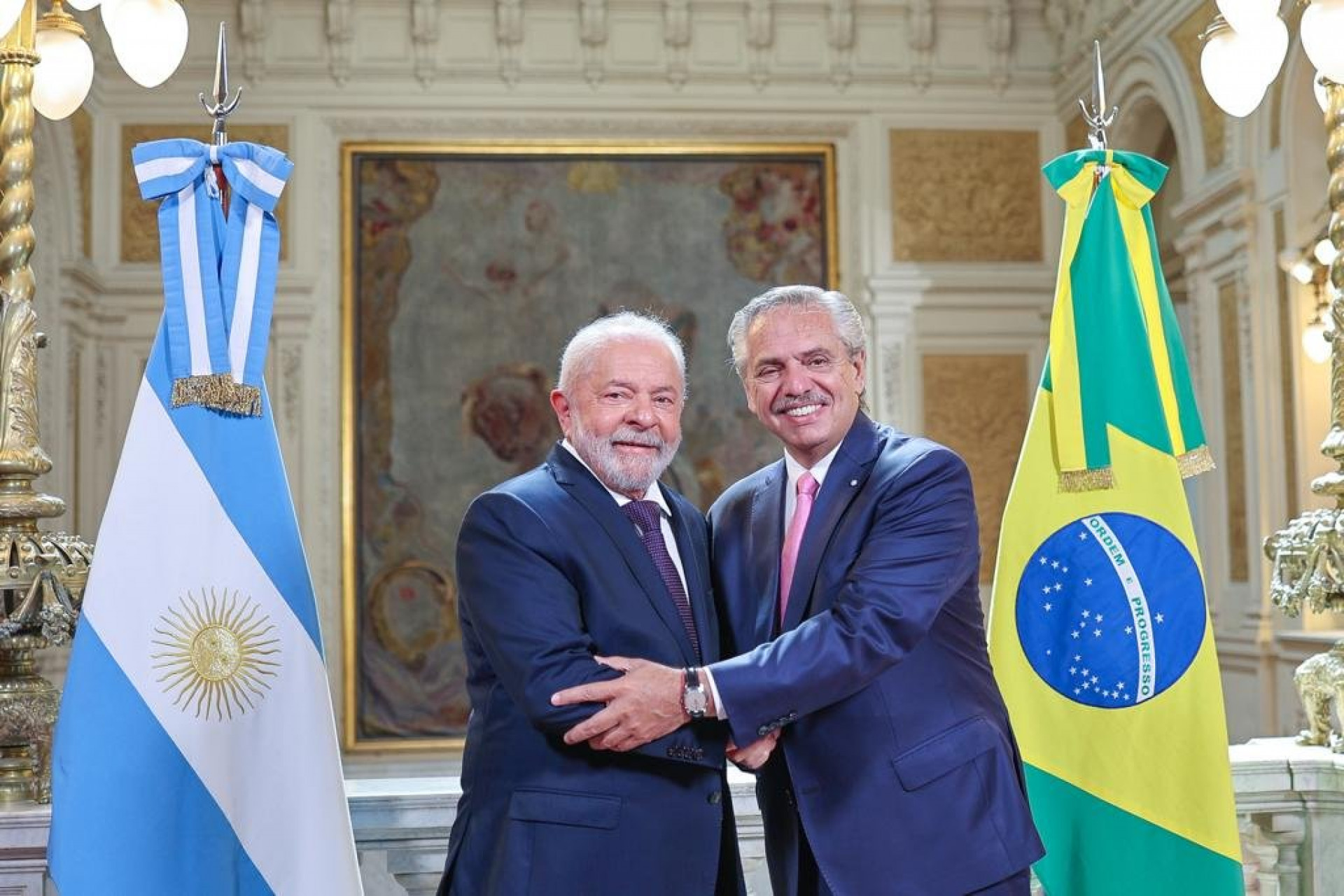 ￼LULA confirmou estudar moeda em encontro com presidente argentino (Foto: Reprodução/ @LulaOficial)