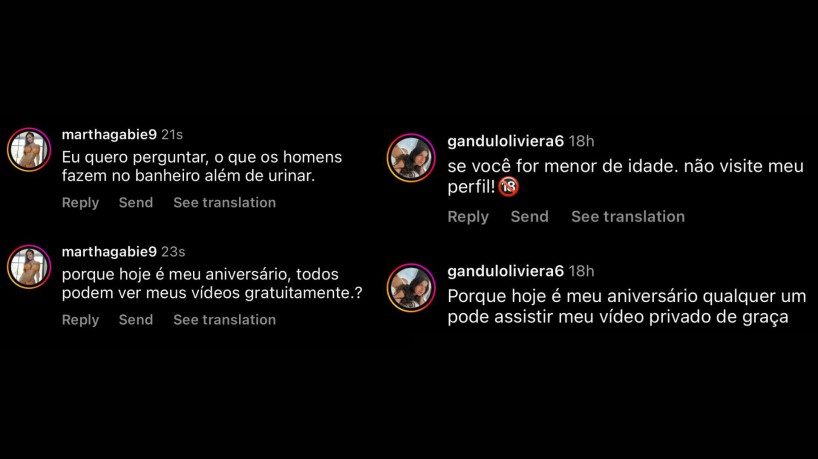 Usuários do Instagram reclamam de invasão de bots pornôs na plataforma