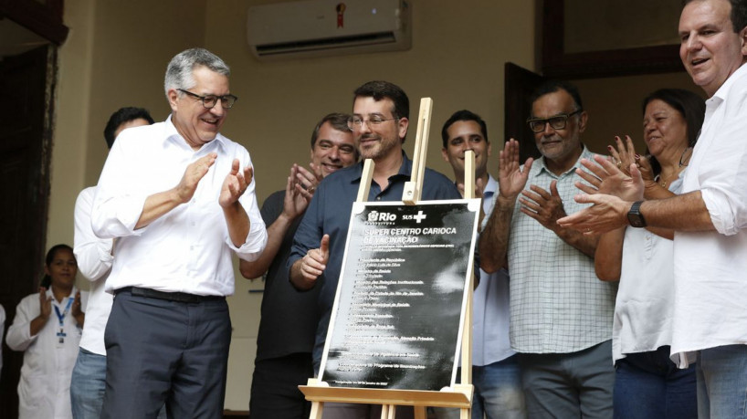 Rio inaugura Super Centro de Vacinação em edifício histórico