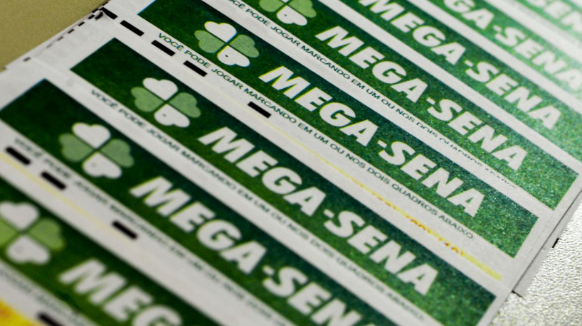 Bilhetes de aposta da mega-sena