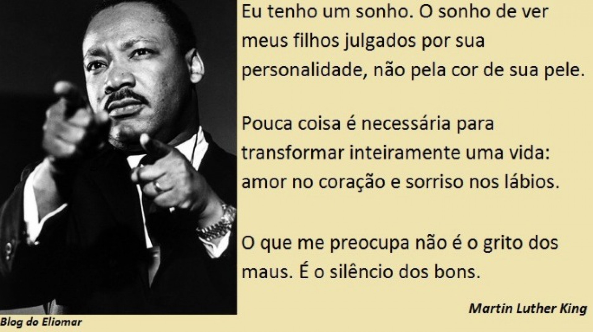 Há 67 anos, Martin Luther King Jr. era alvo de atentado | Eliomar de Lima |  OPOVO+