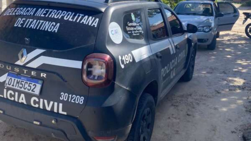 A Polícia Civil do Ceará recebeu denúncias sobre um imóvel no bairro Jabuti, em Itaitinga, utilizado para esconder objetos de furtos 