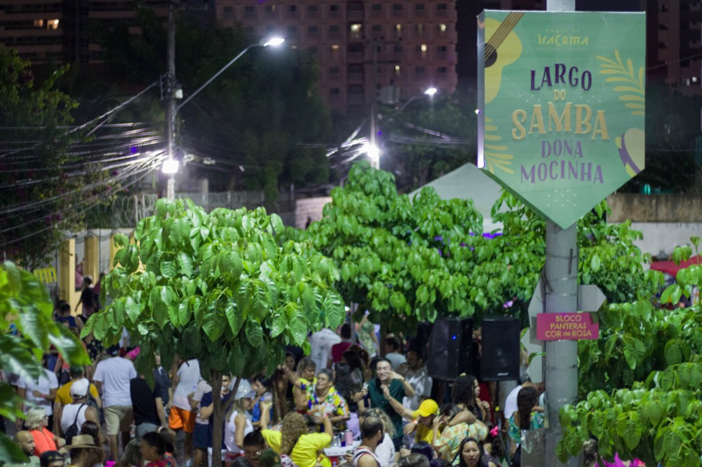 Pré-Carnaval Mocinha é uma das movimentações da folia fortalezense (Foto: Samuel Setubal/ Especial para O Povo)