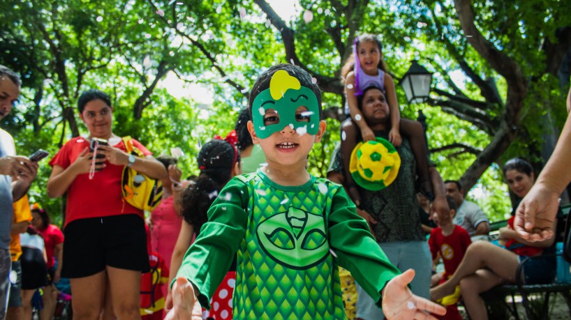 Passeio Público realiza Carnaval infantil gratuito neste final de semana