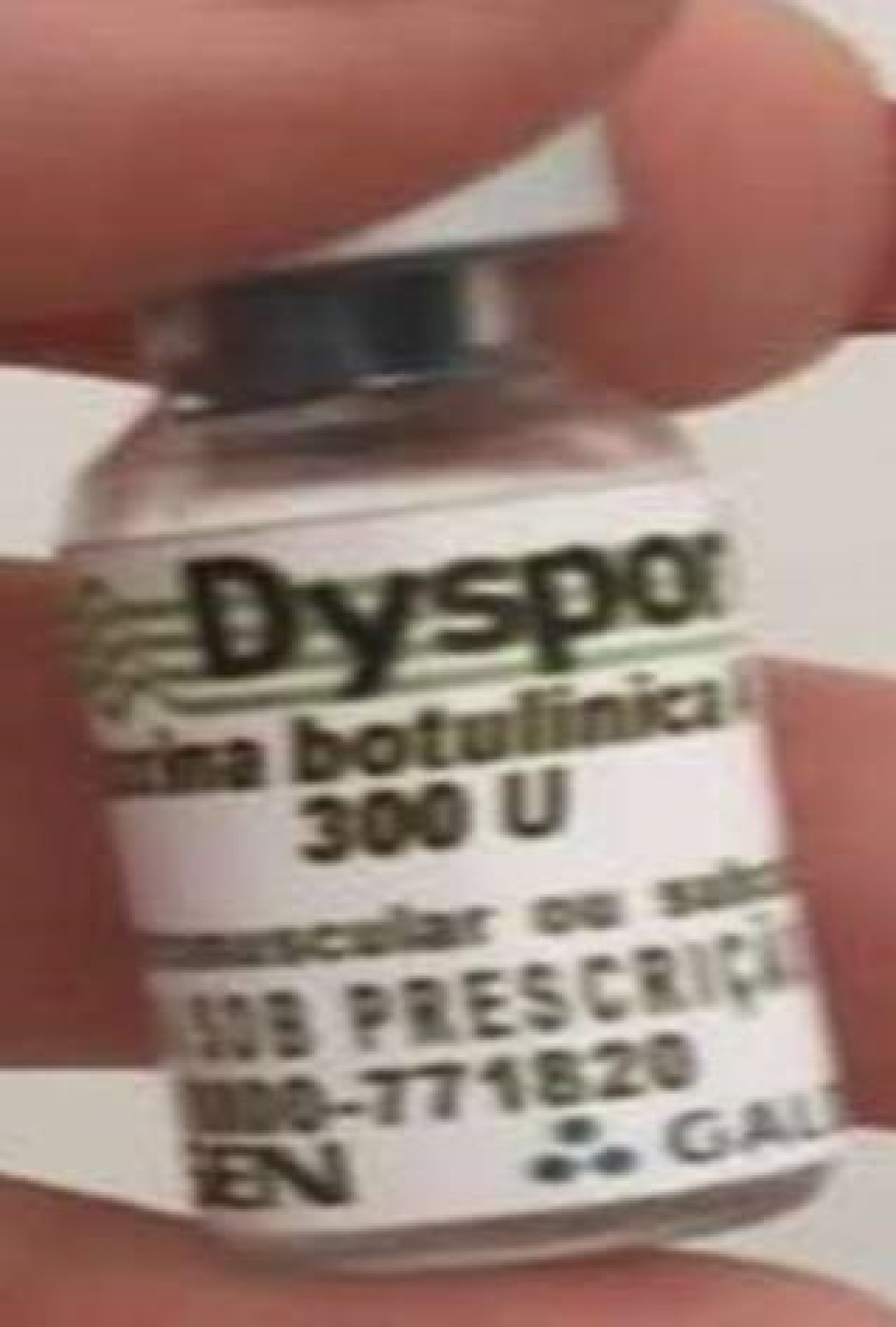 Anvisa alerta para medicamento Dysport® 300U (toxina botulínica A), lote L25049, falsificado