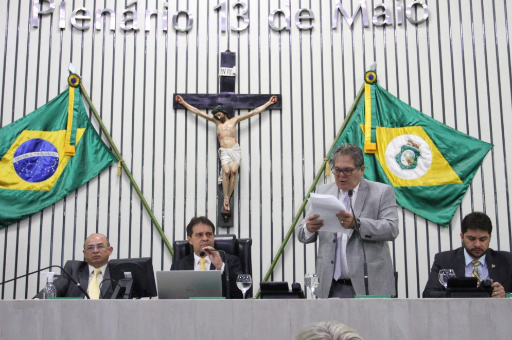 Assembleia Legislativa iniciou nesta terça os trabalhos legislativos com a primeira sessão ordinária 