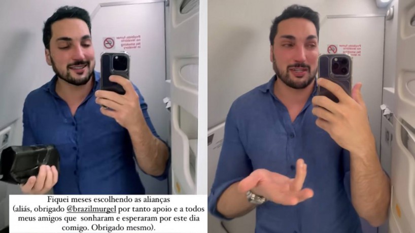 O influenciador digital Lucas Estevam publicou relato em seu Instagram acusando companhia aérea de homofobia 