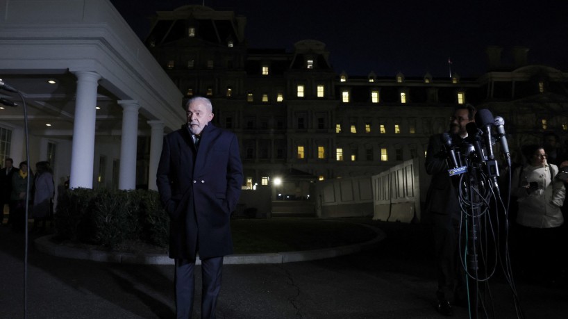 Lula fala com jornalistas após encontro com Biden
