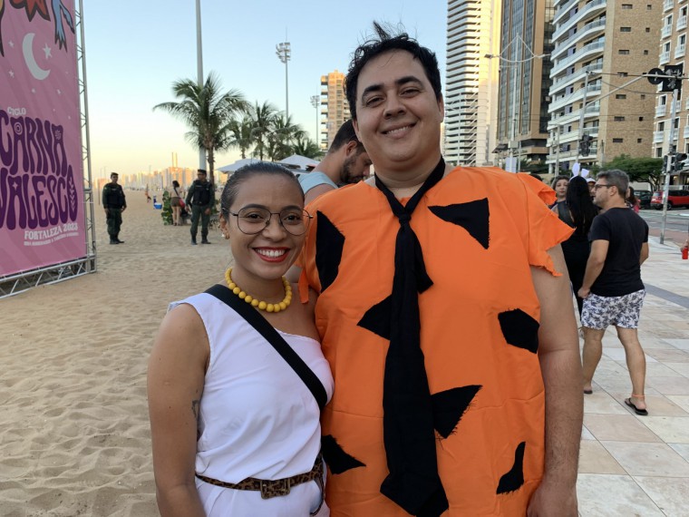 Amanda Brito, 31, nutricionista, e Paulo Hnrique, 34, engenheiro químico