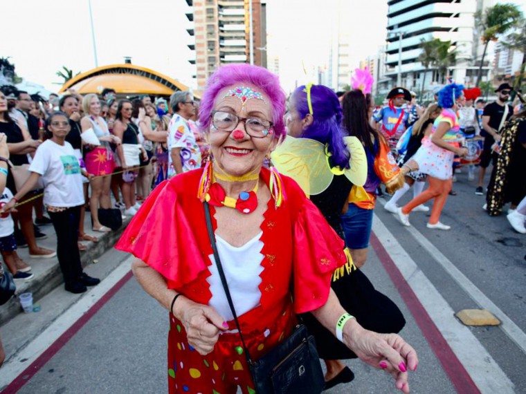 Bloco Bonde Batuque no último sábado de pré-carnaval 2023 em Fortaleza