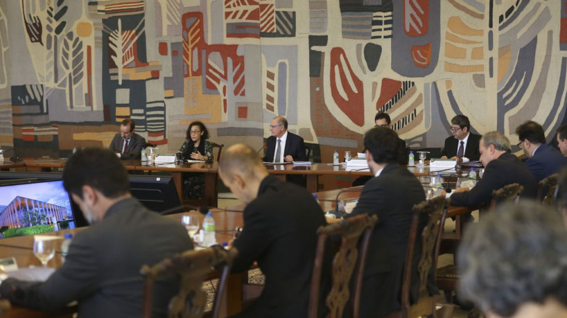  Brailia-DF-15/02/2023- o Vice Presidente da Republica Geraldo Alckmin coordena reunião no âmbito da Comissão Sino-Brasileira de Cooperação Fotos Antonio Cruz.