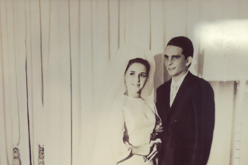 O casal Assis e Maryanne casaram-se em Fortaleza em 1967(Foto: FCO FONTENELE)