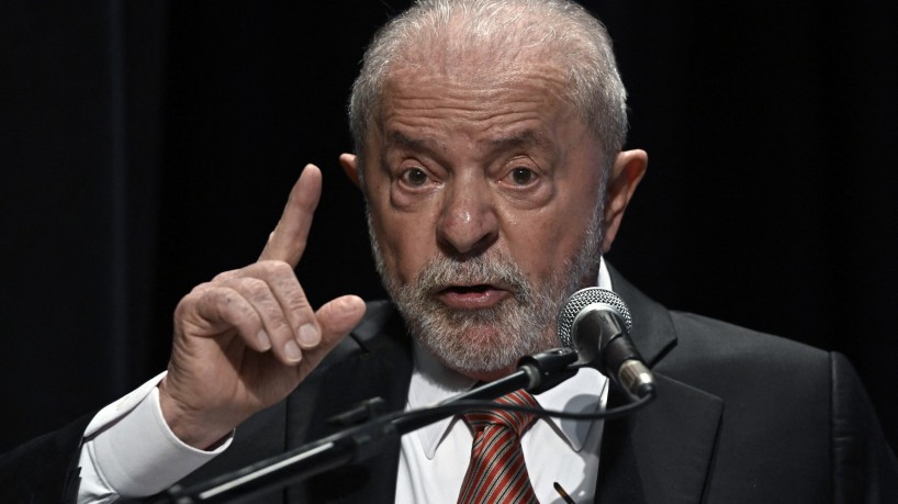 O presidente brasileiro Luiz Inácio Lula da Silva (PT)