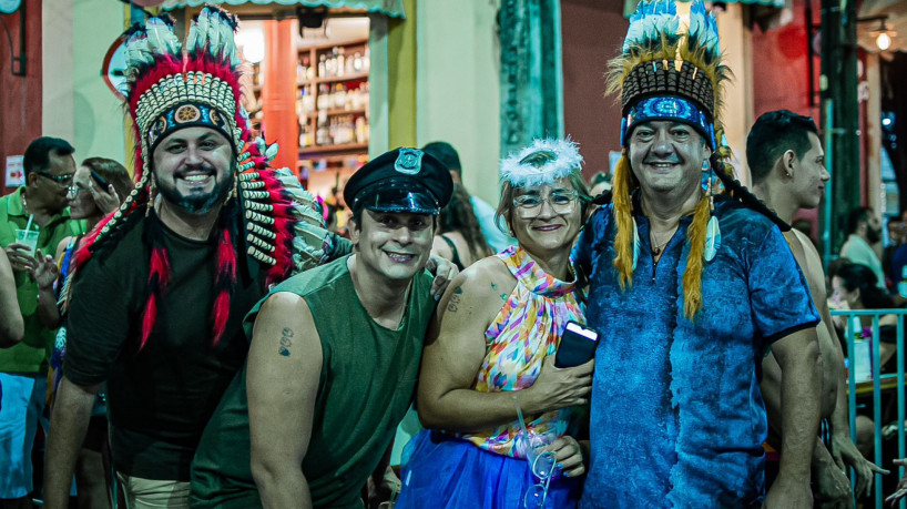 Um dos símbolos do Carnaval no Polo da Mocinha