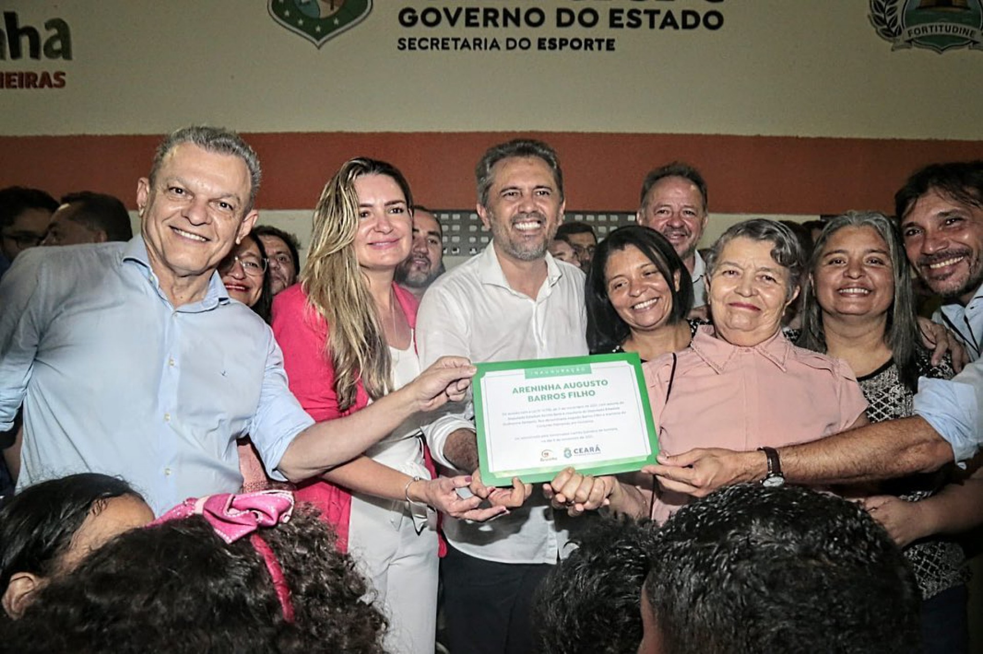 Sarto esteve com Elmano nesta quinta em evento  (Foto: Reprodução/Redes Sociais)