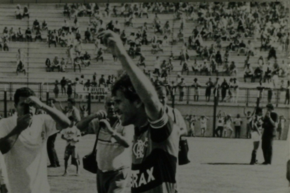 Zico é o maior ídolo do Flamengo. O camisa 10 conquistou a Libertadores e o Mundial em 1981 e o Campeonato Brasil em 1980, 1982 e 1983